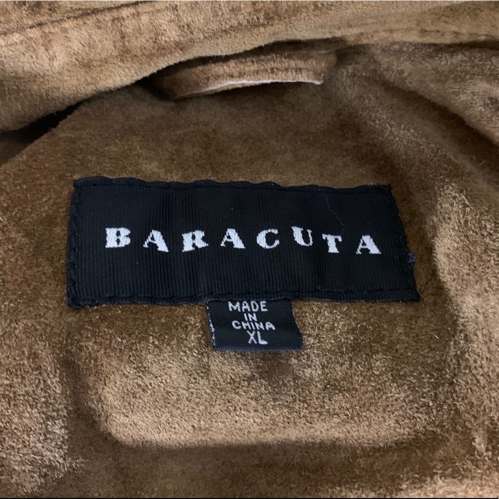 Suede Jacket premium leather Baracuta brand